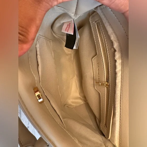 Valentino Orlandi Clutch or Crossbody Quilted Bag Retail $299 - Picture 3 of 12